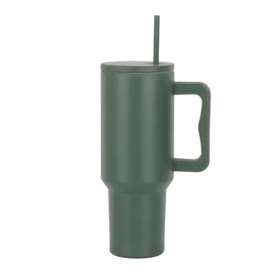 40oz Saplı Araç Bardağı, Büyük Kapasiteli Paslanmaz Çelik Termos Bardak - 7