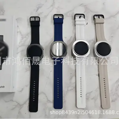 Gala Watch9 Square-Round Smart Watch with Bluetooth Calling