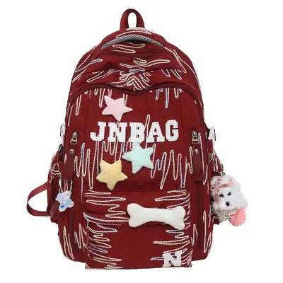 School Backpack for Girls, Middle and Primary School, Large Capacity Stylish - 13