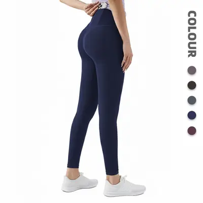 Women's High-Waist Yoga Leggings, Butt-Lifting, Long - 2