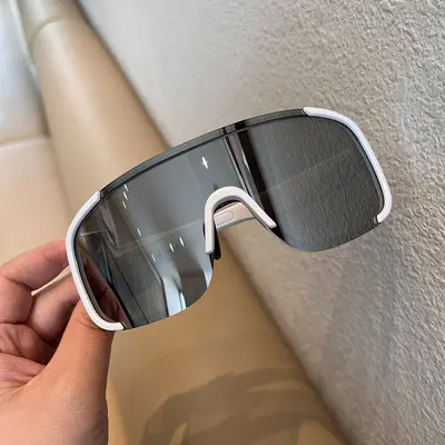 Breite Sonnenbrille für Herren und Damen für Radsport im Freien, winddichte Brille für Nachtspaziergänge, Sonnenbrille zum Bergsteigen und Laufen - 9