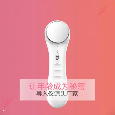 脸部面部震动按摩导入导出美容仪导入仪护肤品小礼品美容仪器批发