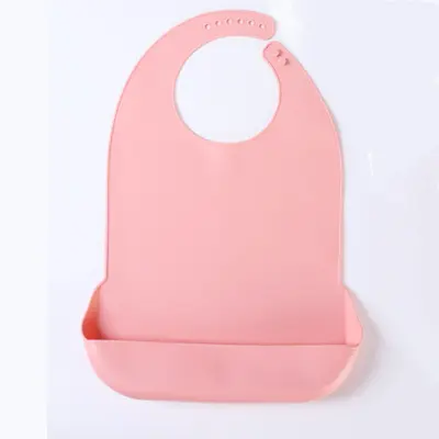 Waterproof Silicone Adult Bib for Eating, Elderly