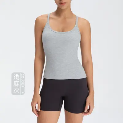 Kadın Lyocell Modal Tek Parça Yoga Atleti, Göğüs Pedli, Uzun Model - 8