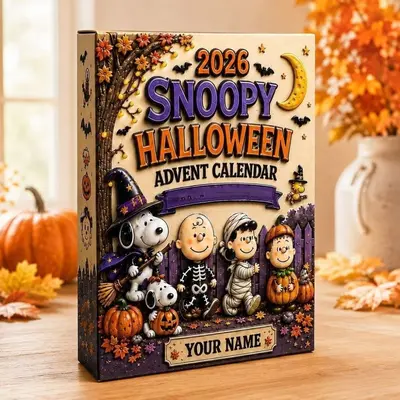 2026 Halloween-Adventskalender mit niedlicher Welpen-Blindbox