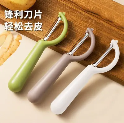 家用多功能削皮刀厨房专用水果削皮器蔬菜去皮器防滑耐用剥皮刀 - 7