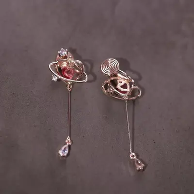 Quastenohrringe für eckige und runde Gesichter elegantes Design - 13