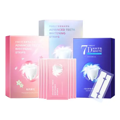 Teeth Whitening Strips, Stain Removal, Long-Lasting - 6