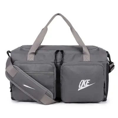 Farbblock-Reisetasche mit Nassfach-Trennung - 11