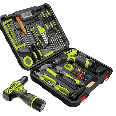 Shibaura Cordless Lithium Drill Set with Toolbox