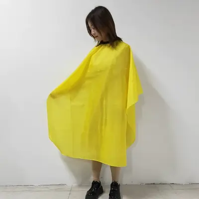 Rutschfester Friseurumhang aus Polyester-Taft