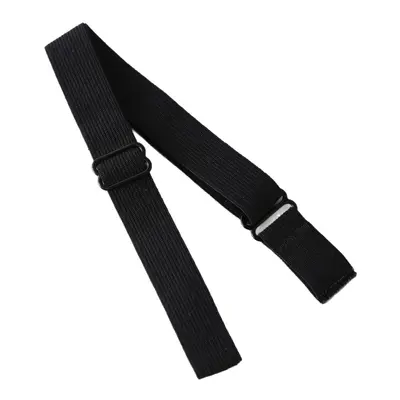 1.5cm Nylon Spandex Eye Mask Adjustable Strap, Black and White, DIY - 6