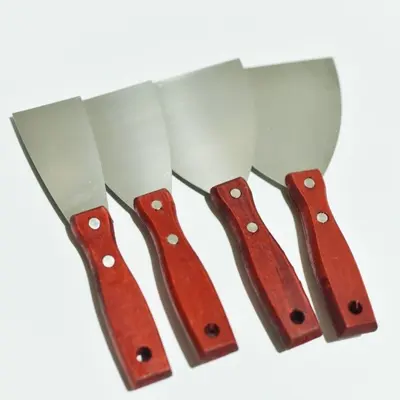 Macun bıçağı ve temizleme kazıyıcı, çelik spatula
