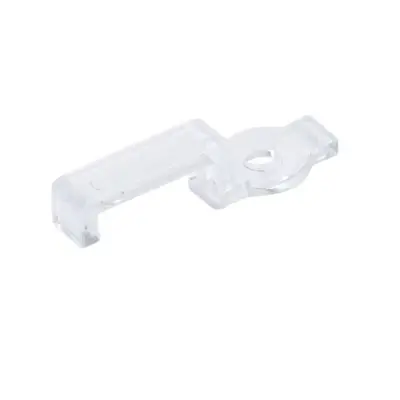 LED Strip Mounting Clip, Transparent, 8/10/12 mm, Screw - 7