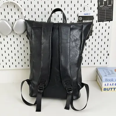Large Capacity Men's Student Backpack and Casual Travel Bag - 4