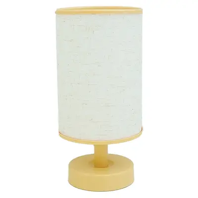 Scandinavian Fabric USB Table Lamp with Remote Control LED Night Light