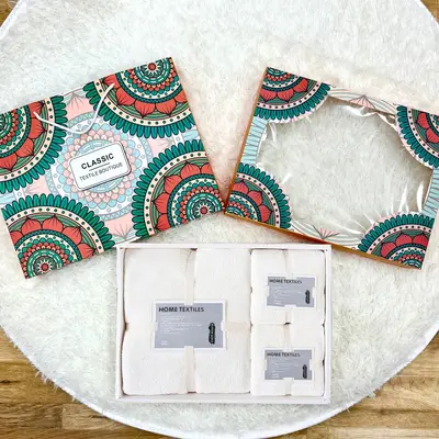 Korallenfleece-Handtuch-Set, Badetuch, 2-3-teilig, Geschenkbox - 8