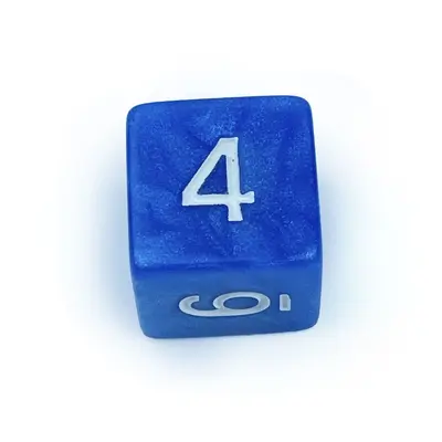 Acrylic 6-Sided Dice for Tabletop RPG and Board Games