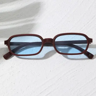 6-Piece Small Frame Sunglasses Set for Men and Women - 3