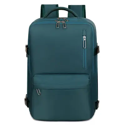Multifunctional Large Capacity Laptop Backpack, Solid Color - 9