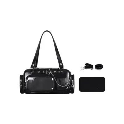 2026 Neues Modell Großer Fassungsvermögen 2D Schuluniform Schmerzpaket Mode Einfach Verfolgung Star Academy Stil Einschulter Handtasche Tragetasche - 7
