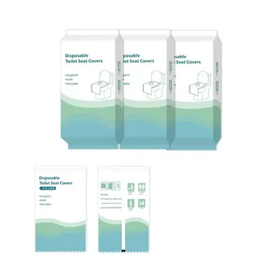Hotel-type disposable toilet seat covers, full coverage, waterproof, suitable for travel, pregnant women, and postpartum use, portable toilet pad paper. - 7
