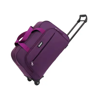 Wheeled Travel Bag, Large Capacity Waterproof Foldable Luggage Bag