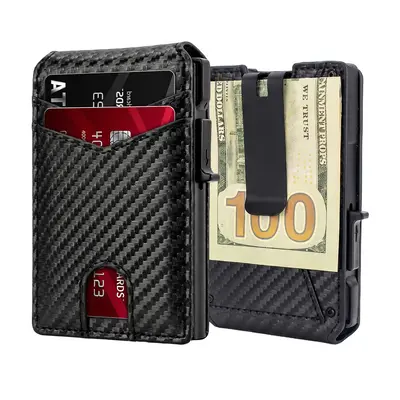 Metal Card Holder, Aluminum Alloy, RFID Protection, Men's