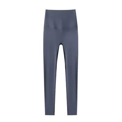 Matte Solid Color Shark Leggings, High-Waist, Women's, Spring/Summer 2026 - 5