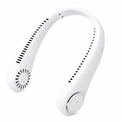 Asılı boyun fanı usb şarjlı tembel yapraksız sessiz rüzgar enerjili büyük sınır ötesi dış mekan mini küçük portatif fan
