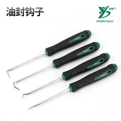 Yingbo Yağ Keçesi Kancası 4 Parça Set, O-Ring Sökme Aracı