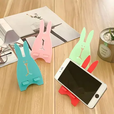 Portable desktop phone holder, foldable, tablet compatible - 10