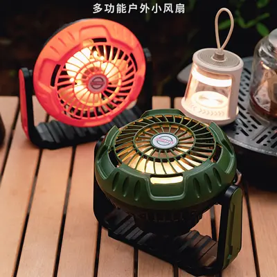 Long Battery Life Rechargeable Camping Fan, Portable Desktop Fan