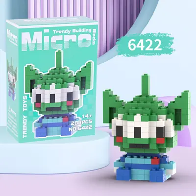 Micro Particle Building Block Figures, Kids Blind Box, Mixed Pack - 11