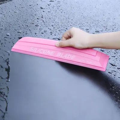 Grenzüberschreitender Auto-Eiskratzer, Silikon-Schneeschaufel, Autofenster-Gummischaber, Regenwischerschaber, Reinigungswerkzeug - 9