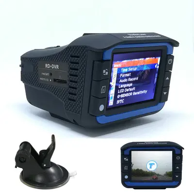 VG3 2-in-1 araç kamerası ve radar hız ölçer, İngilizce-Rusça - 3