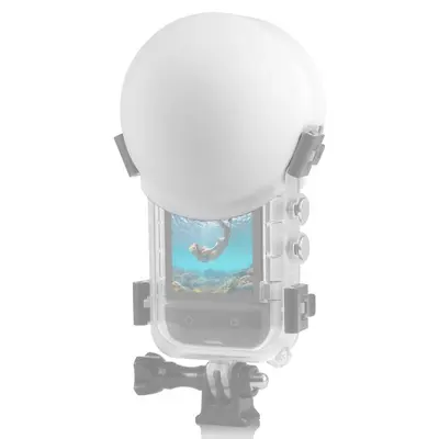 Invisible Waterproof Case for Insta360 X5 Panoramic Camera, Silicone Lens Protective Cover - 8