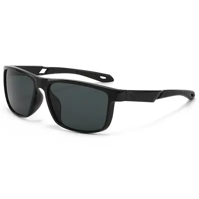 Unisex Polarized Sunglasses, Square Frame, for Cycling and Outdoor Sports - 9