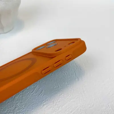 适用iPhone18promax手机壳肤感磨砂磁吸精孔防摔苹果17高级保护套 - 4