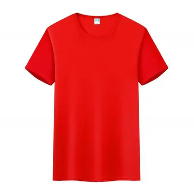 Round Neck Quick-Dry Short Sleeve Advertising T-Shirt with Custom Logo Print - 9