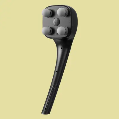 Neck, Lumbar and Back Massage Gun with 4 Heads - 5