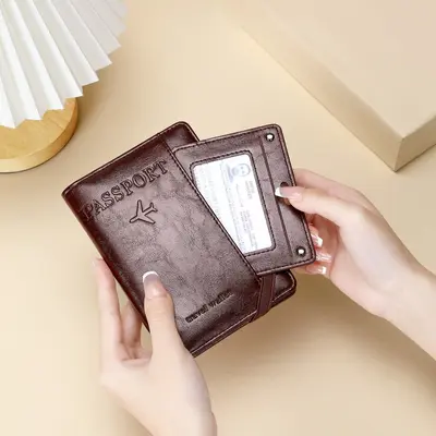 Passport holder, travel wallet, multifunctional - 3