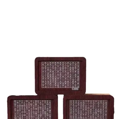 跨境爆款Money Box With Counter 木质数字存钱罐只进不出礼物