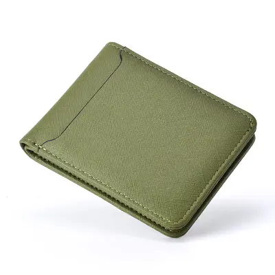 Men's Short Wallet, Large Capacity with Multiple Card Slots, PU Leather - 5
