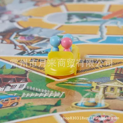 The Game of Life Englisches Kartenspiel und Brettspiel, Modell 6188