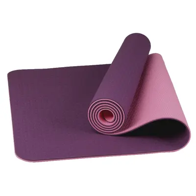 TPE yoga matı 6mm fitness matı çift taraflı doku yoga matı dans matı toptan özel dropshipping - 3