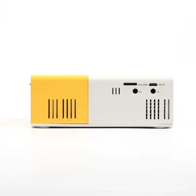 YG300 mikro mini projektör ev led taşınabilir küçük yüksek çözünürlüklü 1080P ev projektörü