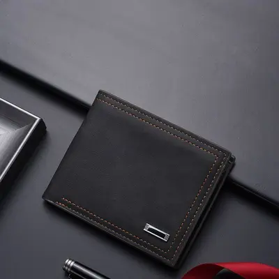 Men's Wallet, Premium Look, Multifunctional Leather - 8