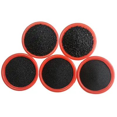 Black Corundum Sandpaper for Sandblasting and Rust Removal