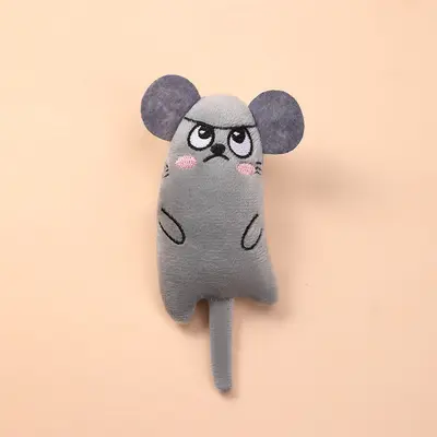 Plush cat toy with catnip and tailed design - 11